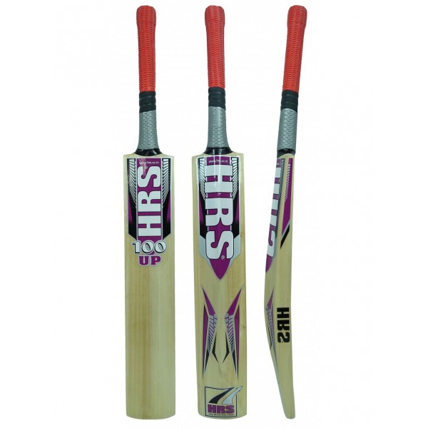 HRS 100 Up Kashmir Willow Cricket Bat